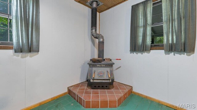 28470 Sunnyside Rd, Warrenton, MO 63383 - detailed view of a wood stove