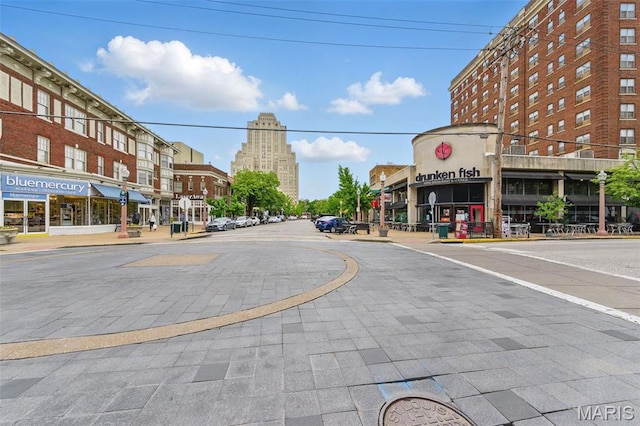 4366 W Pine Blvd Unit Cw, Saint Louis, MO 63108 - view of road featuring sidewalks, street lights, and curbs