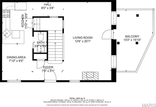 4366 W Pine Blvd Unit Cw, Saint Louis, MO 63108 - home floor plan