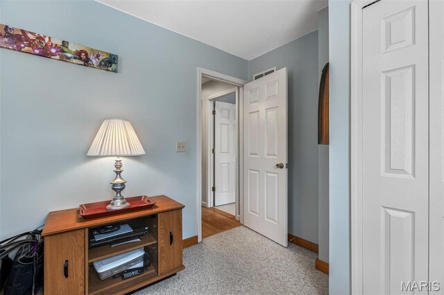 13219 Apache Point Dr, Saint Genevieve, MO 63670 - hallway with baseboards