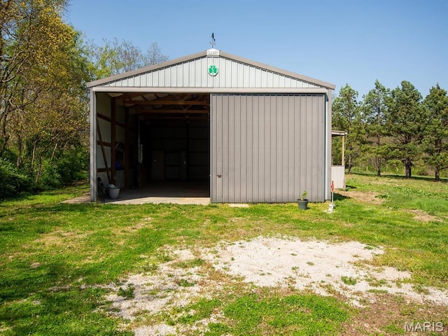 3701 Brandt Rd, Fults, IL 62298 - view of pole building