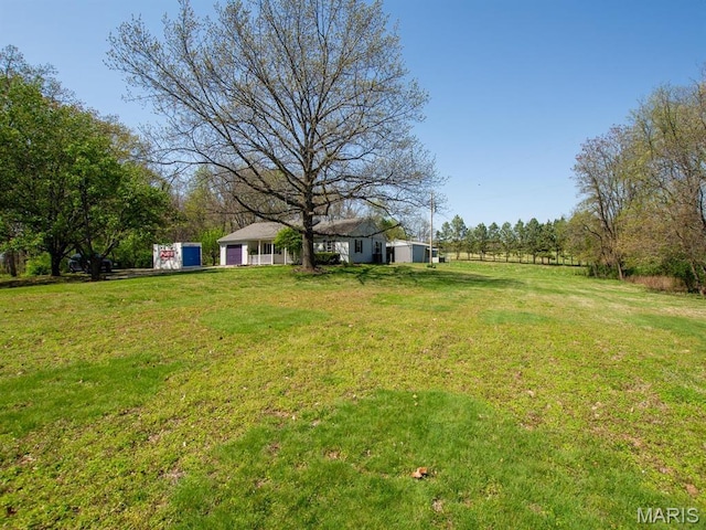 3701 Brandt Rd, Fults, IL 62298 - view of grassy yard