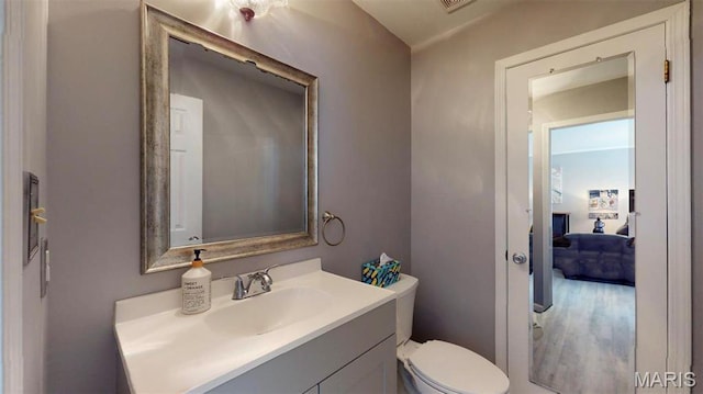 156 Cascade Terrace Dr, Ballwin, MO 63021 - bathroom featuring vanity and toilet