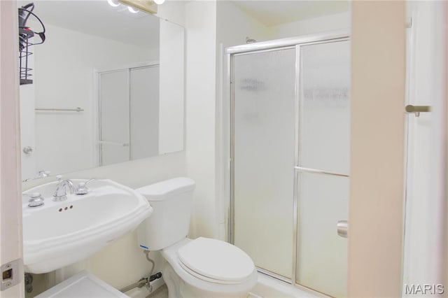 1912 Marine Terrace Dr Unit C, Saint Louis, MO 63146 - full bath with a shower stall, a sink, and toilet