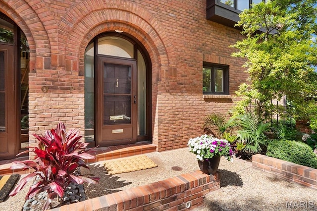 139 N Central Ave Unit P, Saint Louis, MO 63105 - view of exterior entry with brick siding
