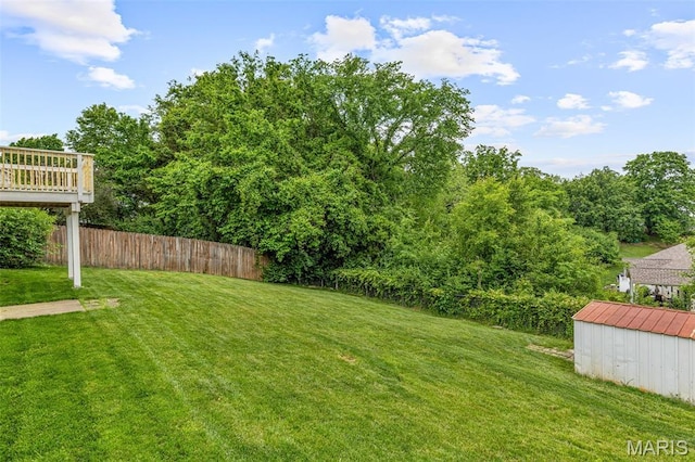 1421 N Woods Dr, Festus, MO 63028 - view of yard