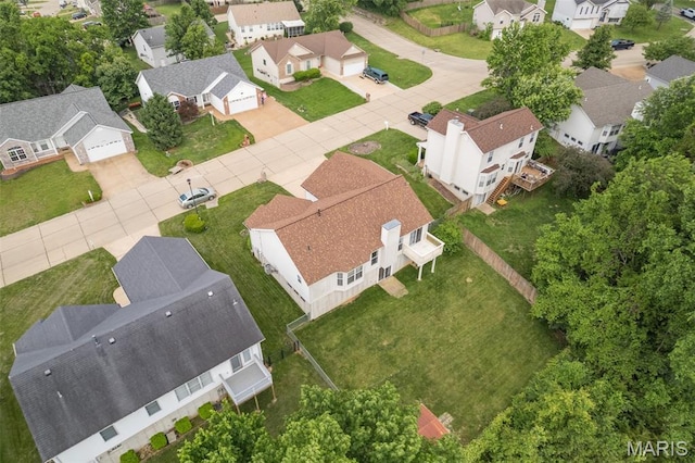 1421 N Woods Dr, Festus, MO 63028 - aerial view of residential area