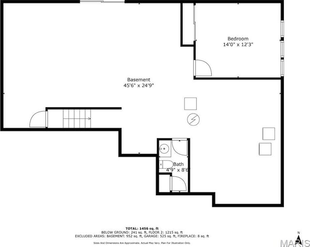 1421 N Woods Dr, Festus, MO 63028 - floor plan / room layout