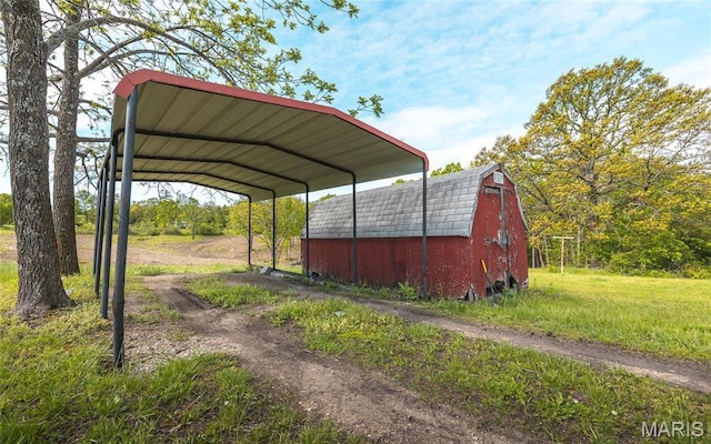 10771 Crest Rd, Dixon, MO 65459 - view of vehicle parking with a carport