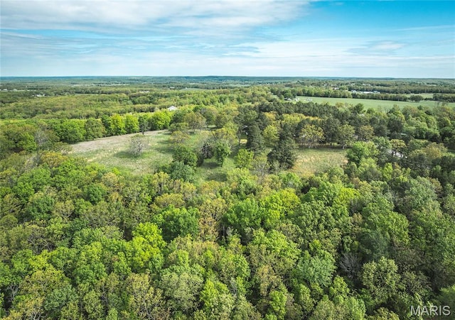 10771 Crest Rd, Dixon, MO 65459 - aerial view of a heavily wooded area