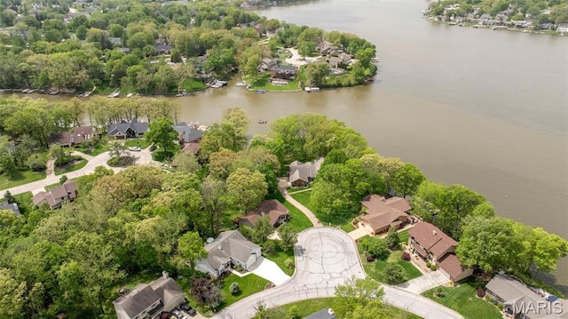 611 Woodchuck Ln, Lake St Louis, MO 63367 - view of property location with a large body of water and nearby suburban area