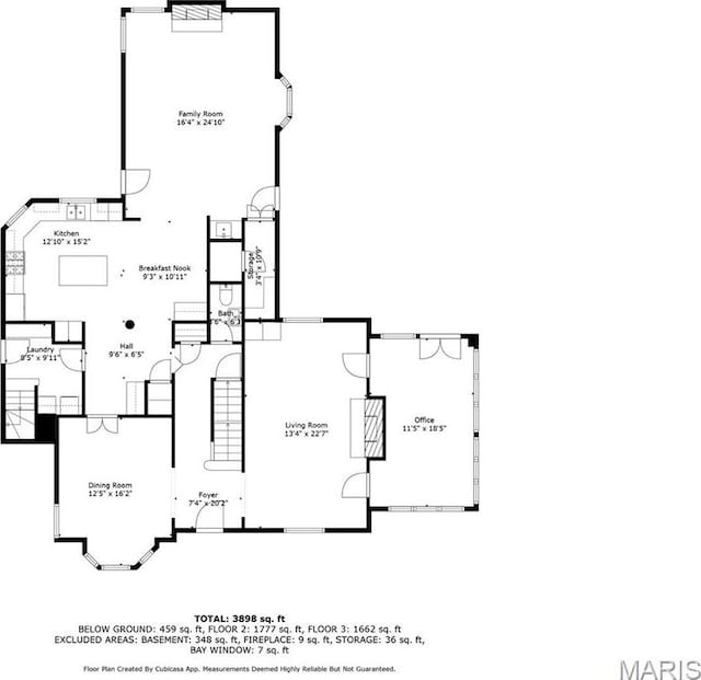 133 Webster Woods Dr, Saint Louis, MO 63119 - floor plan / room layout