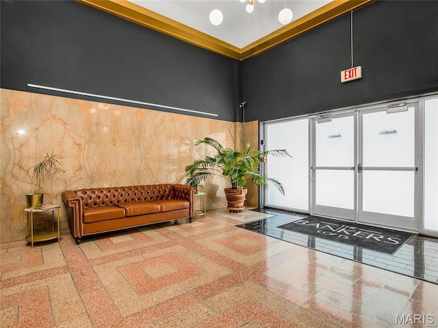 901 Washington Ave Unit 605, Saint Louis, MO 63101 - building lobby with a towering ceiling