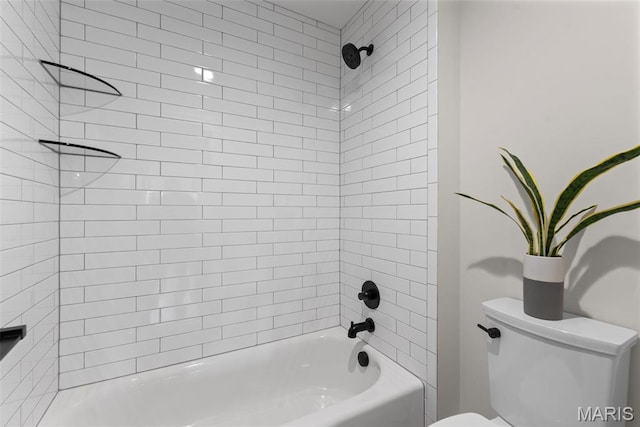 705 W Lockwood Ave, Glendale, MO 63122 - full bathroom with toilet and  shower combination