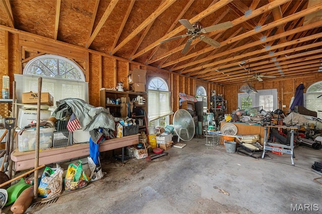 883 Biltmore St, Saint Genevieve, MO 63670 - garage with ceiling fan