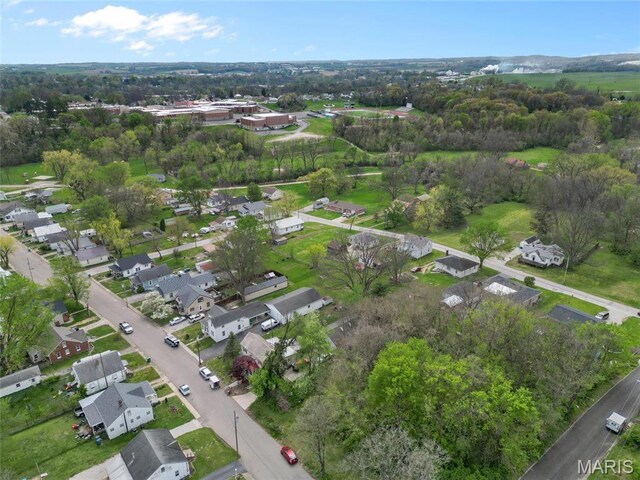 883 Biltmore St, Saint Genevieve, MO 63670 - aerial view of property's location with nearby suburban area