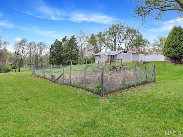 3100 Edgemont Ct, Saint Ann, MO 63074 - view of yard featuring a garden