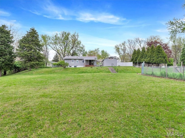 3100 Edgemont Ct, Saint Ann, MO 63074 - view of yard