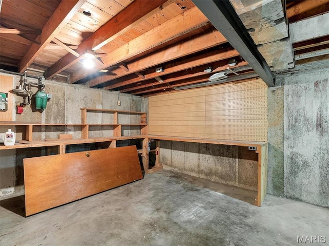 3100 Edgemont Ct, Saint Ann, MO 63074 - view of unfinished below grade area