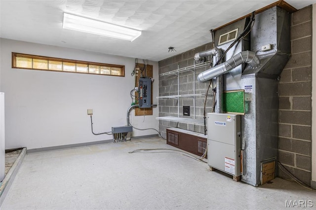 3581 Jarvis Rd, Hillsboro, MO 63050 - below grade area featuring electric panel and baseboards