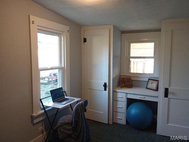 306 Kingshighway, East Alton, IL 62024 - office featuring plenty of natural light and dark carpet