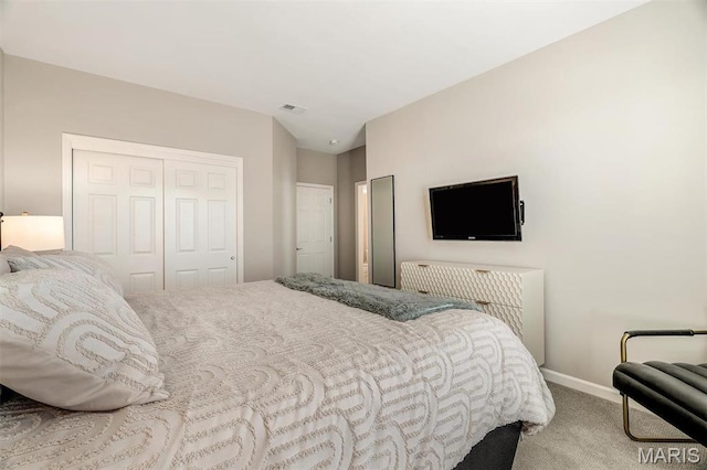 500 Overlook Terrace Court, Eureka, MO 63025 - carpeted bedroom featuring a closet and baseboards