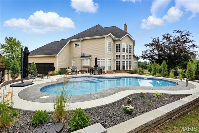 500 Overlook Terrace Court, Eureka, MO 63025 - outdoor pool featuring a patio