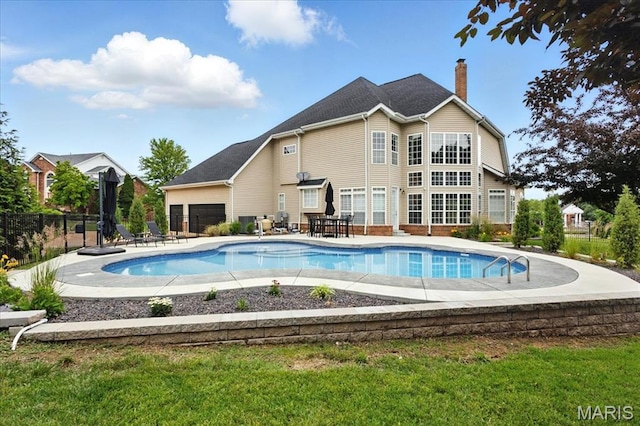 500 Overlook Terrace Court, Eureka, MO 63025 - view of pool featuring a patio area