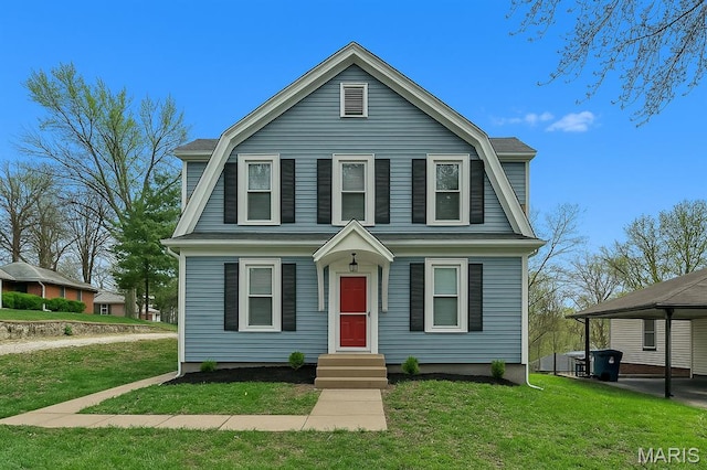 236 Georgia Ave, Saint Louis, MO 63135 - dutch colonial with a gambrel roof and a front yard