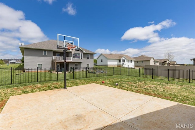 105 Shepherd Mountain Rd, Farmington, MO 63640 - view of basketball court with a residential view and basketball court
