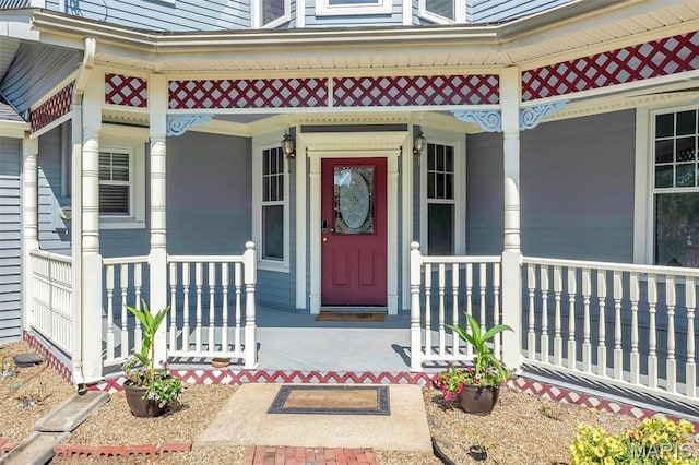 100 Lewis St, Troy, MO 63379 - view of exterior entry with a porch