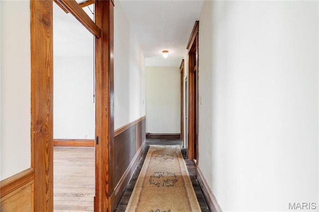 203 S B St, Bonne Terre, MO 63628 - hall with wood finished floors