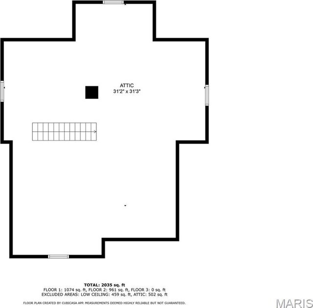 203 S B St, Bonne Terre, MO 63628 - floor plan / room layout