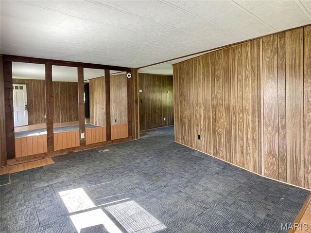 12678 Hyfield Rd, De Soto, MO 63020 - carpeted spare room featuring wooden walls