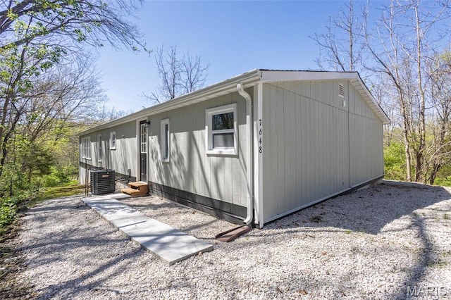 7648 Local Hillsboro Rd, Cedar Hill, MO 63016 - view of side of property with cooling unit