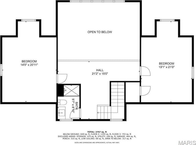 234 SE 350th St, Carrollton, IL 62016 - room layout