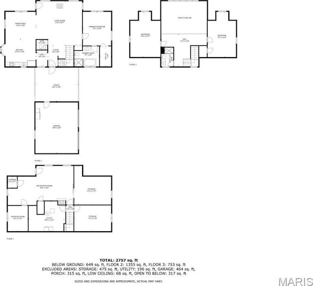 234 SE 350th St, Carrollton, IL 62016 - home floor plan