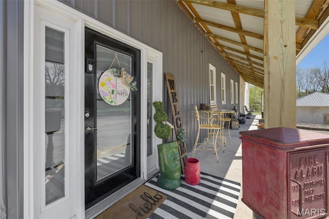 305 N Main St, Saint Genevieve, MO 63670 - entrance to property with covered porch