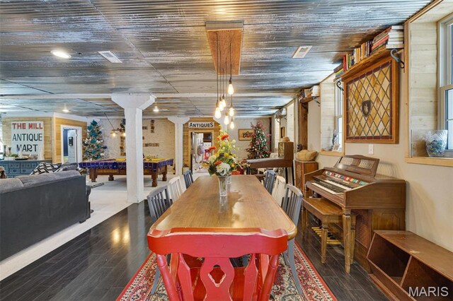 305 N Main St, Saint Genevieve, MO 63670 - dining room with wood finished floors