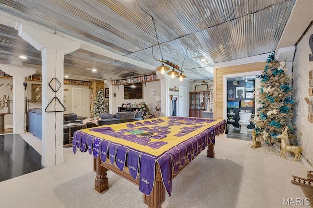 305 N Main St, Saint Genevieve, MO 63670 - rec room featuring carpet