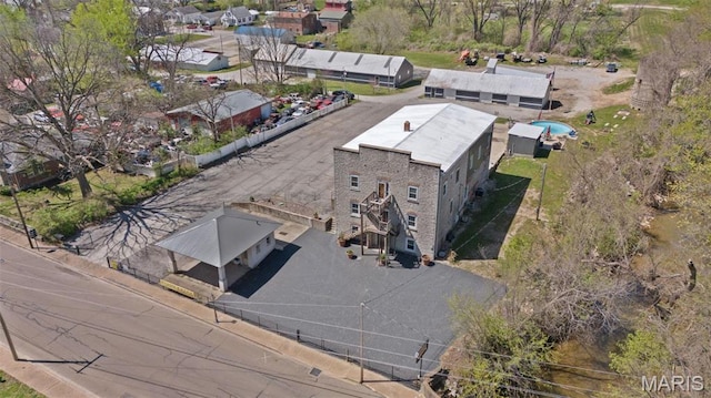 305 N Main St, Saint Genevieve, MO 63670 - aerial view of property and surrounding area