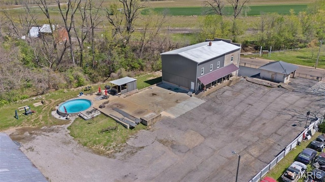 305 N Main St, Saint Genevieve, MO 63670 - view of rural area featuring a pool