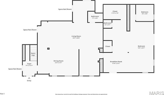 305 N Main St, Saint Genevieve, MO 63670 - property floor plan