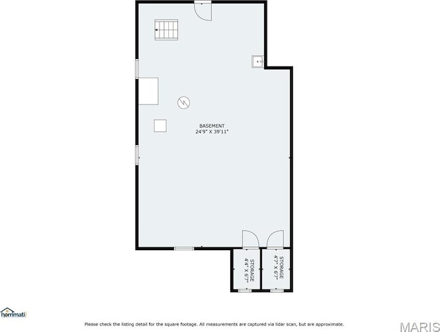 3125 Miami St, Saint Louis, MO 63118 - floor plan / room layout