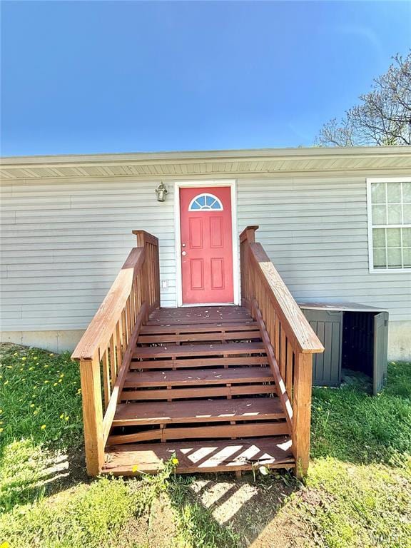 113 N Long St, Bonne Terre, MO 63628 - view of doorway to property