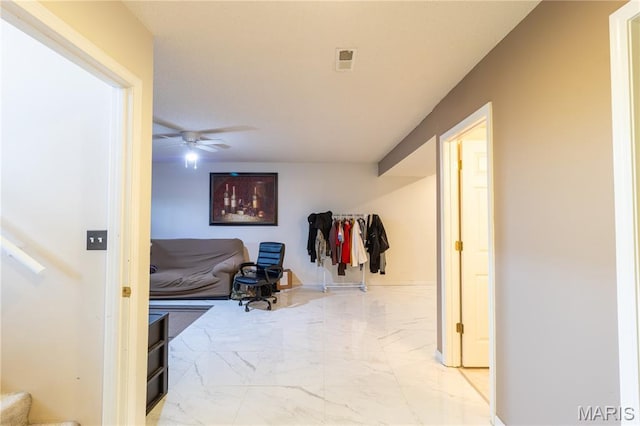 16910 Lawrence Dr, Saint Robert, MO 65584 - corridor with marble finish floors