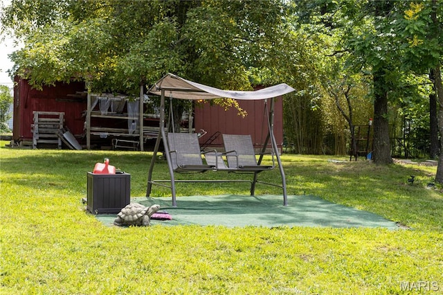 16910 Lawrence Dr, Saint Robert, MO 65584 - view of grassy yard