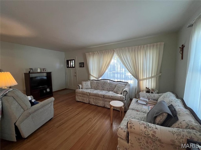 1717 Spring Ave, Granite City, IL 62040 - living area featuring wood finished floors