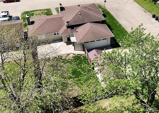 view of subject property