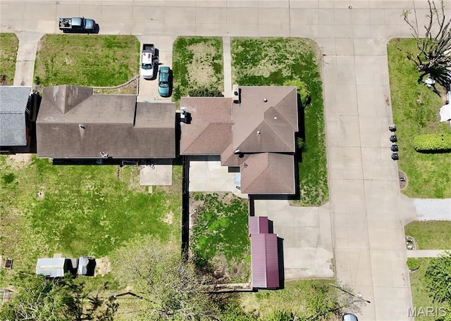 aerial view